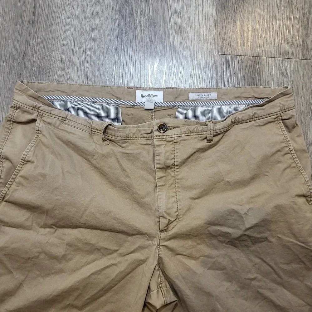 Lots of 2 Goodfellow & Co Shorts Men's 40 Gray & Brown Linden Short 9